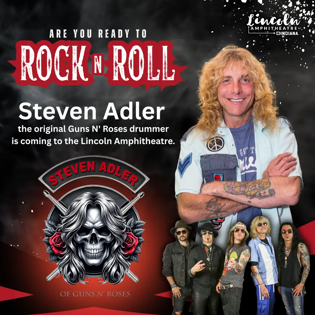 Steven Adler concert tour poster 2026